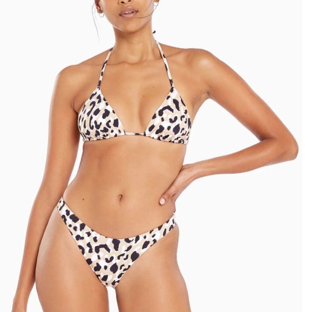 Vitamin A California Bikini Set Reversible Wildcat Size 4/XS